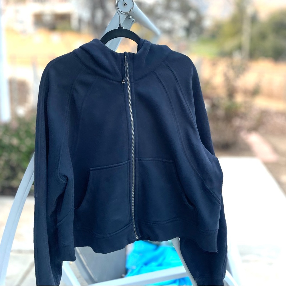 Lululemon Navy scuba oversized full zip. In XL/XXL